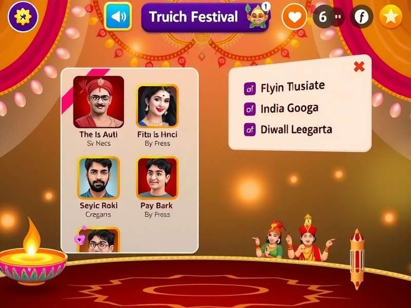 Rhythm Raja Master gameplay screenshot showing colorful interface